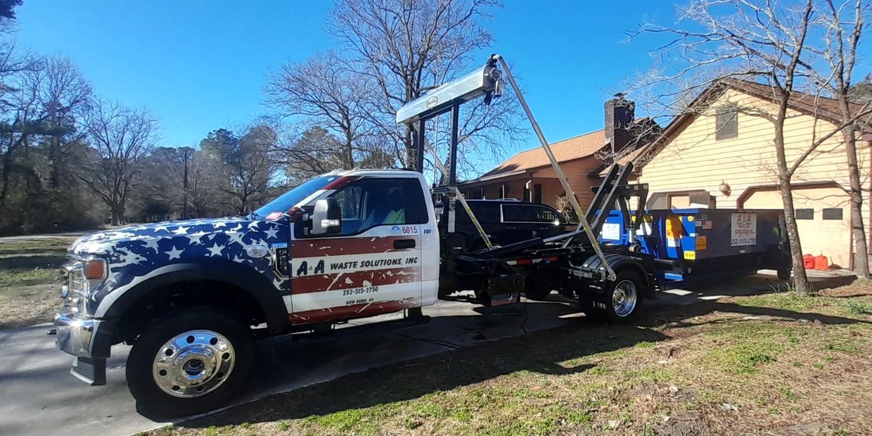 New Bern NC Dumpster Rental - A&A WASTE SOLUTIONS,INC